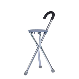 folding cane with seat