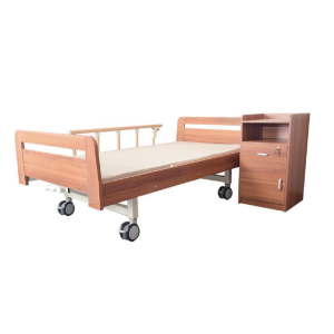 wooden hospital bed b