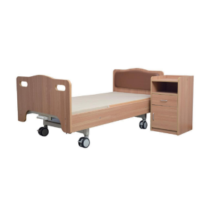 wooden hospital bed d