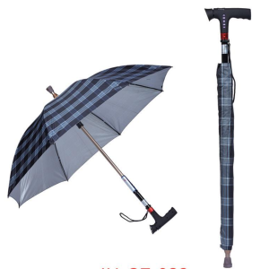 smart walking cane with umbrella