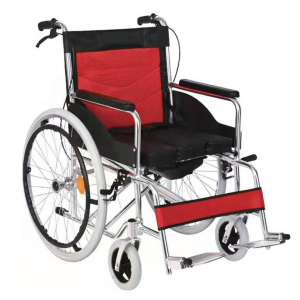 aluminum commode wheelchair