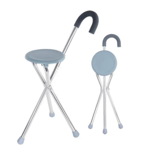 aluminum folding cane with seat