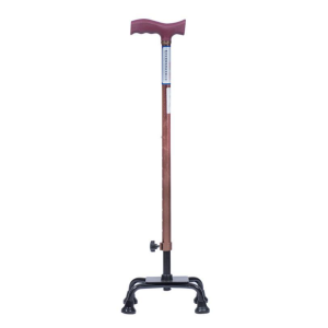 aluminum quad cane with large base