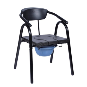 round bucket commode chair