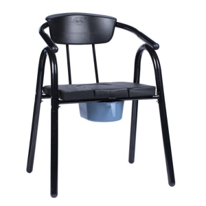 square bucket commode chair