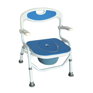 aluminum compact commode chair