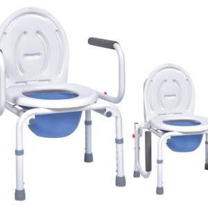 flip up armrests commode chair