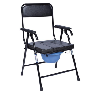 extended back commode chair